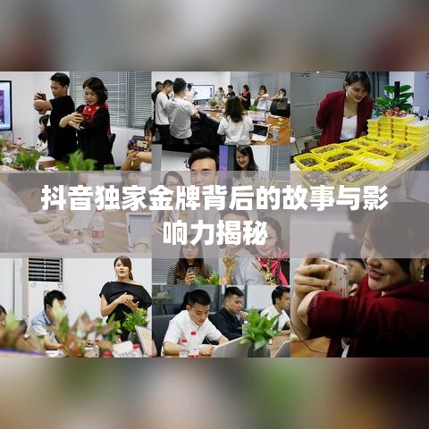 抖音独家金牌背后的故事与影响力揭秘