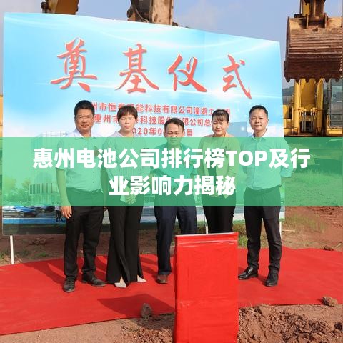 惠州电池公司排行榜TOP及行业影响力揭秘