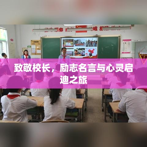 致敬校长，励志名言与心灵启迪之旅