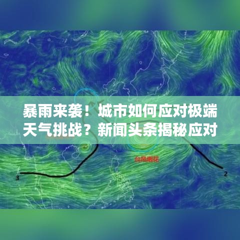 暴雨来袭！城市如何应对极端天气挑战？新闻头条揭秘应对策略