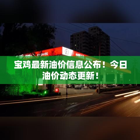 宝鸡最新油价信息公布！今日油价动态更新！